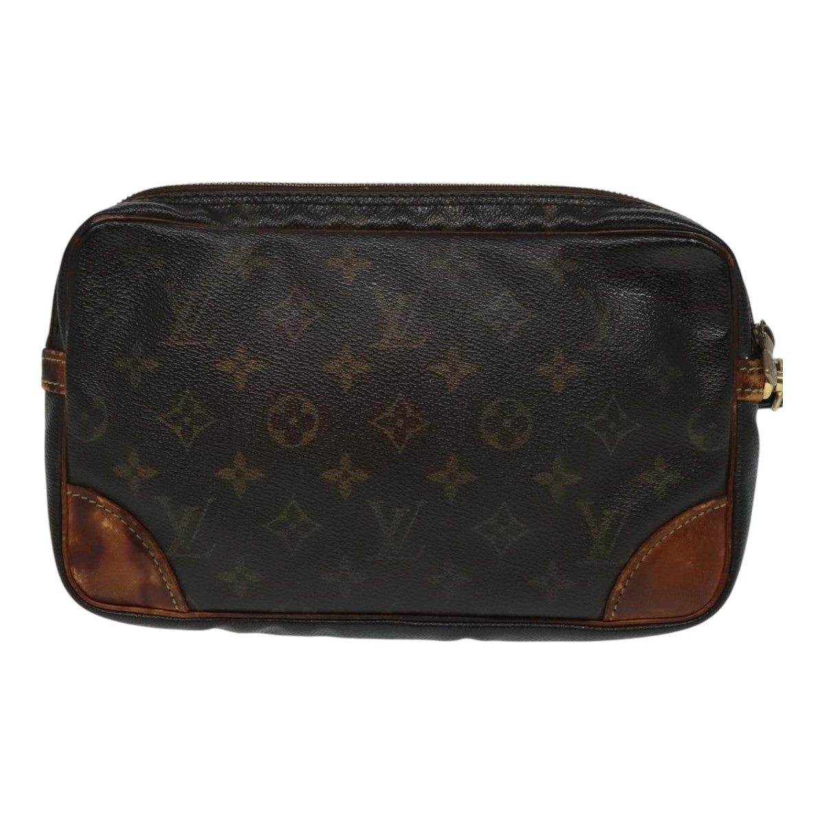 LOUIS VUITTON Monogram Marly Dragonne GM Clutch Bag M51825 LV Auth 92846