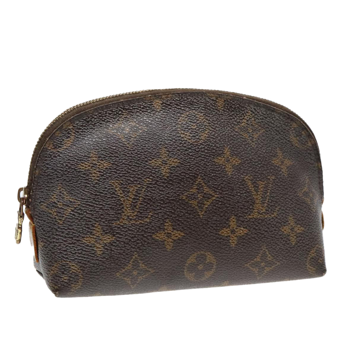 LOUIS VUITTON Monogram Pochette Cosmetic PM Cosmetic Pouch M47515 LV Auth 92887