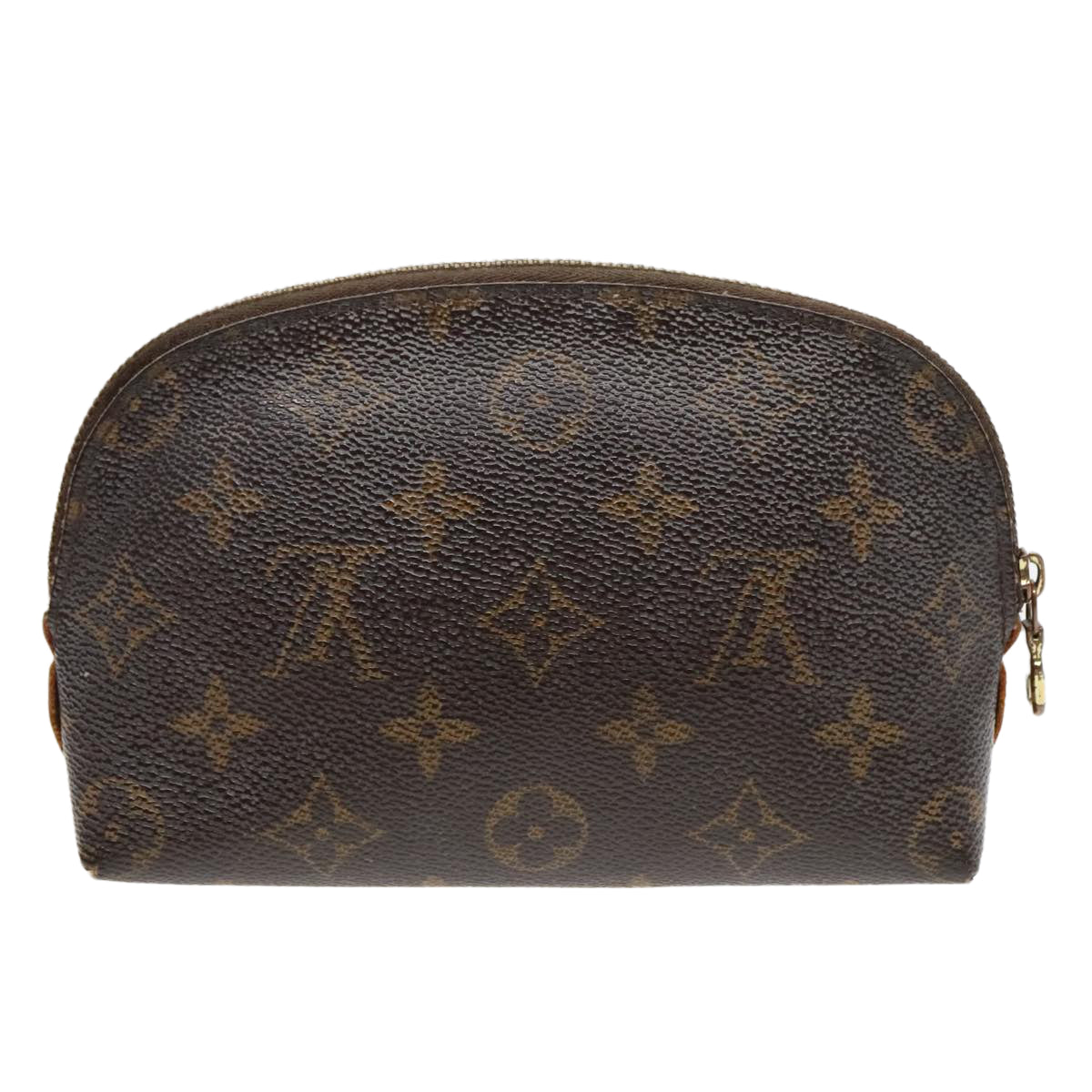 LOUIS VUITTON Monogram Pochette Cosmetic PM Cosmetic Pouch M47515 LV Auth 92887