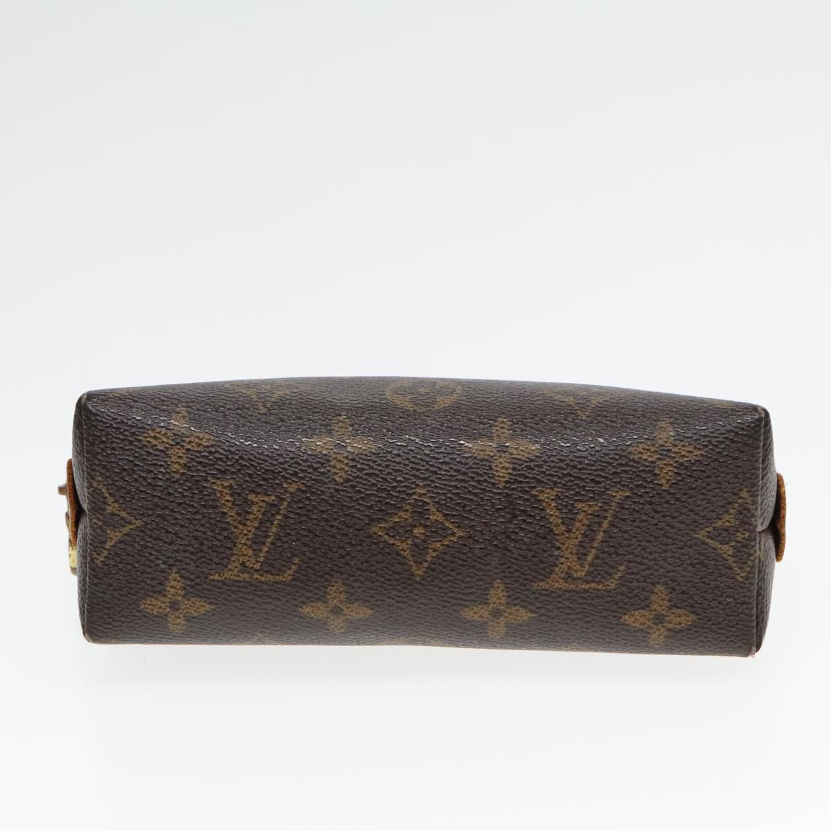 LOUIS VUITTON Monogram Pochette Cosmetic PM Cosmetic Pouch M47515 LV Auth 92887