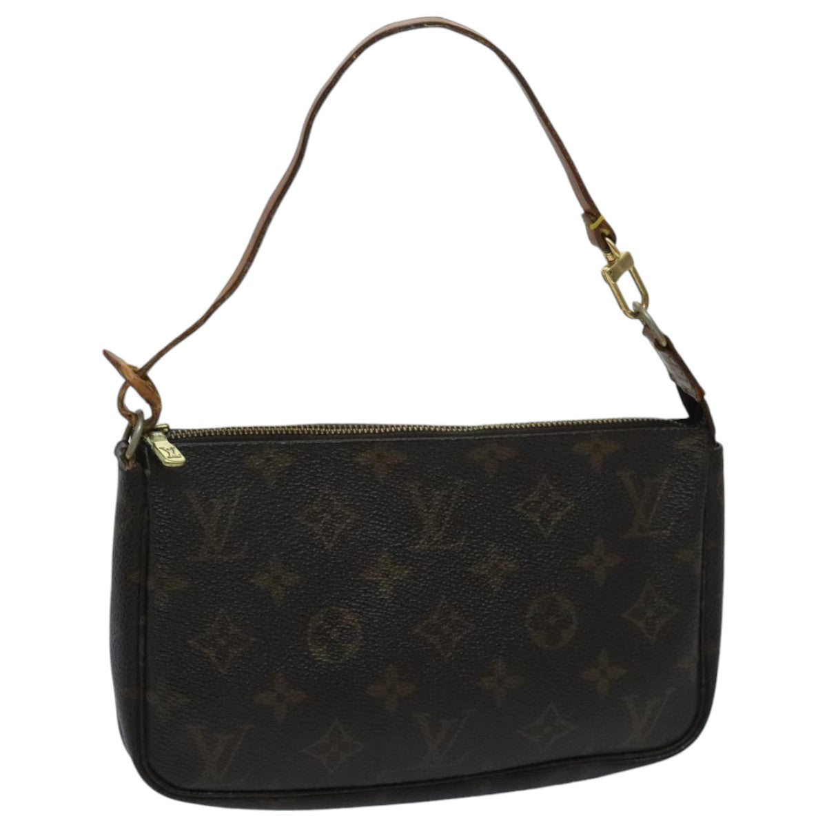 LOUIS VUITTON Monogram Pochette Accessoires Pouch M51980 LV Auth 92888