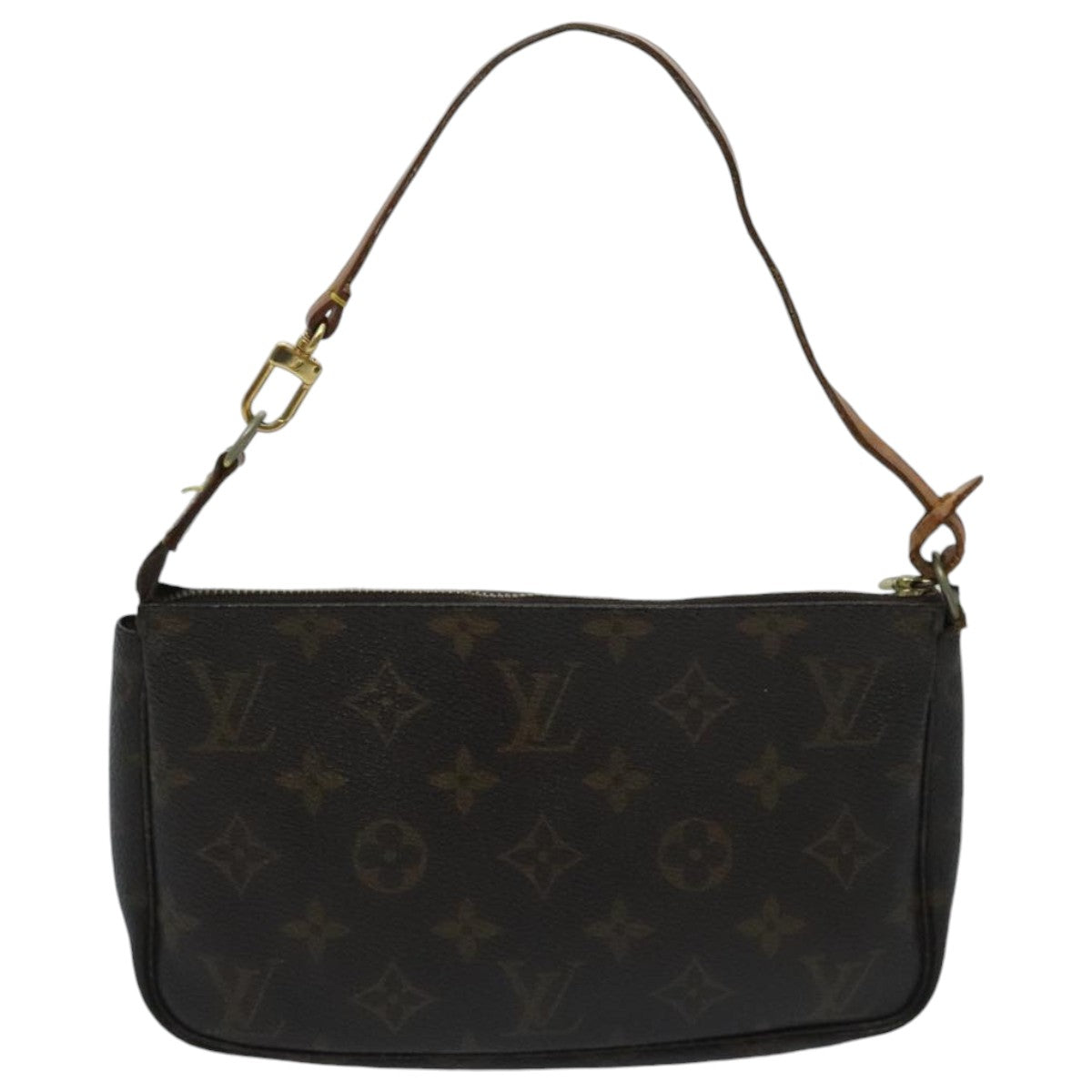 LOUIS VUITTON Monogram Pochette Accessoires Pouch M51980 LV Auth 92888