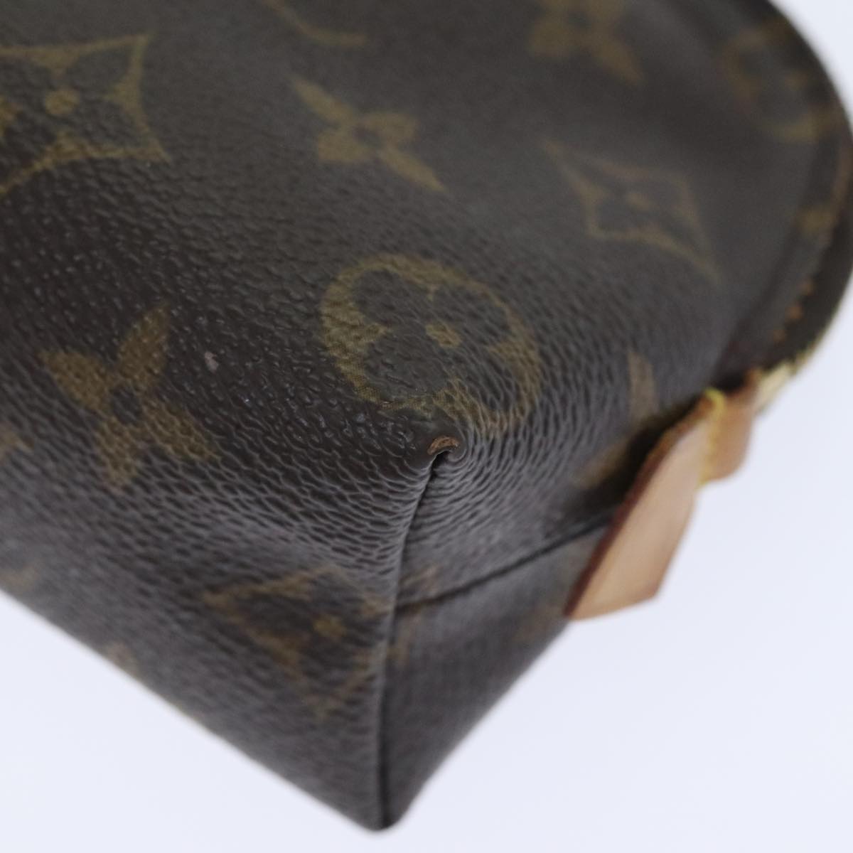 LOUIS VUITTON Monogram Pochette Cosmetic PM Cosmetic Pouch M47515 LV Auth 92892