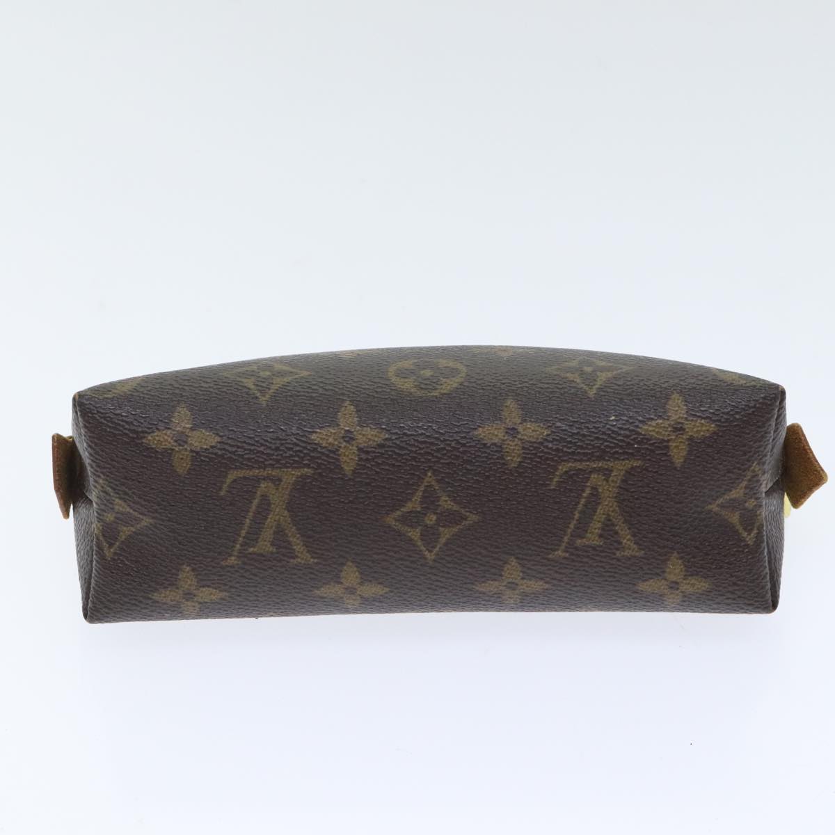 LOUIS VUITTON Monogram Pochette Cosmetic PM Cosmetic Pouch M47515 LV Auth 92892