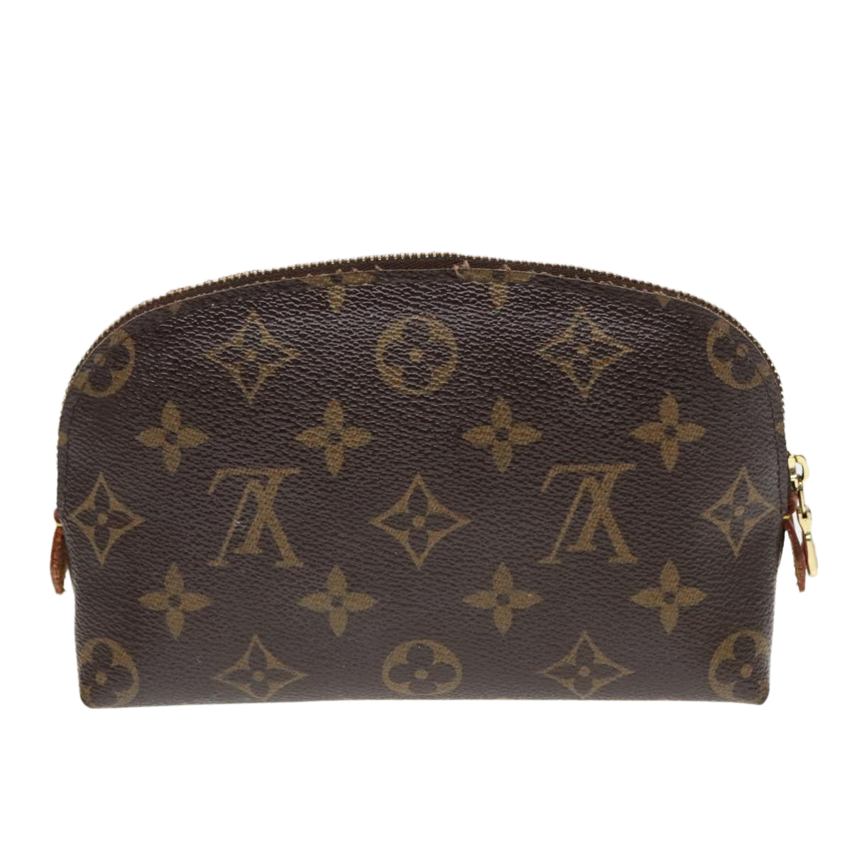 LOUIS VUITTON Monogram Pochette Cosmetic PM Cosmetic Pouch M47515 LV Auth 92893