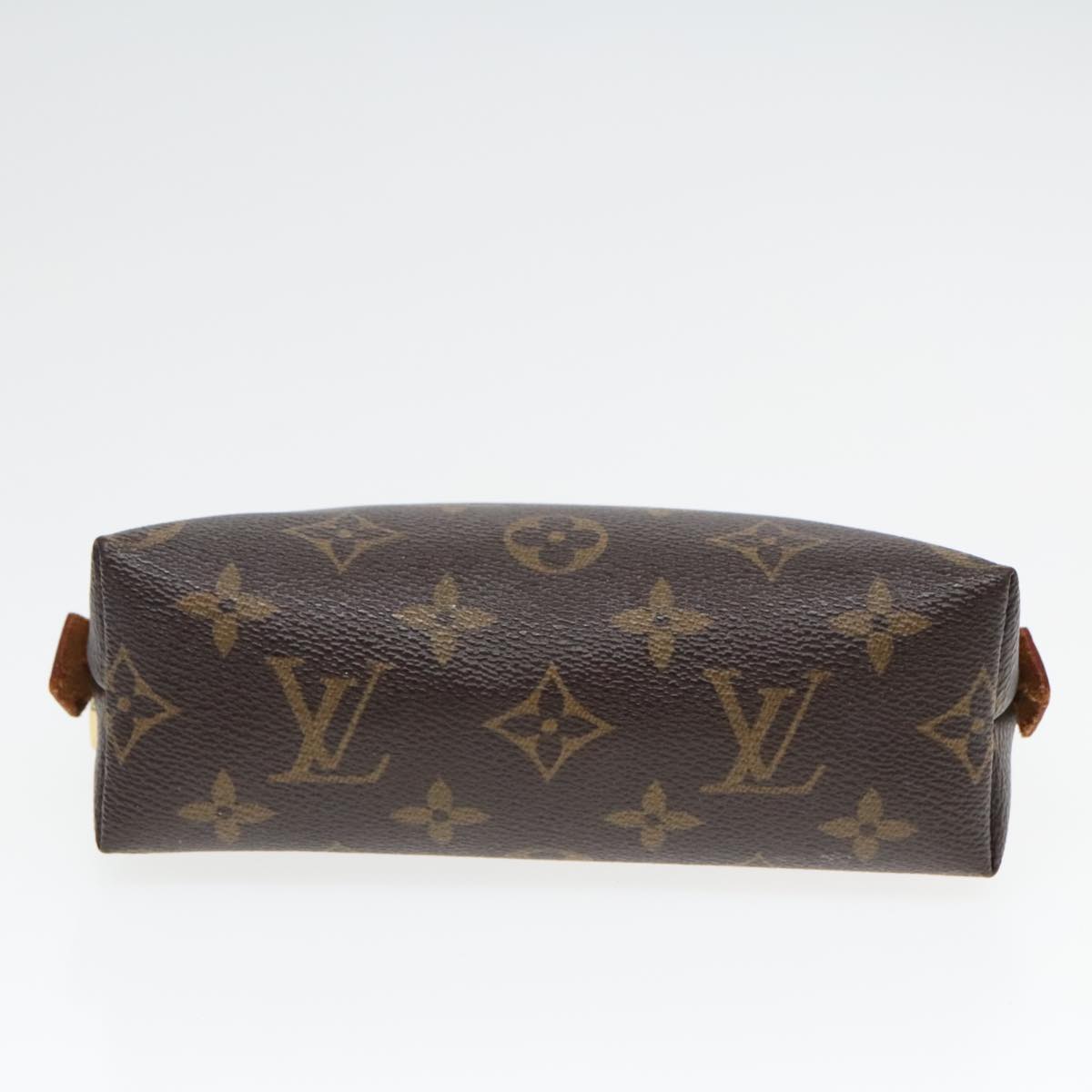 LOUIS VUITTON Monogram Pochette Cosmetic PM Cosmetic Pouch M47515 LV Auth 92893