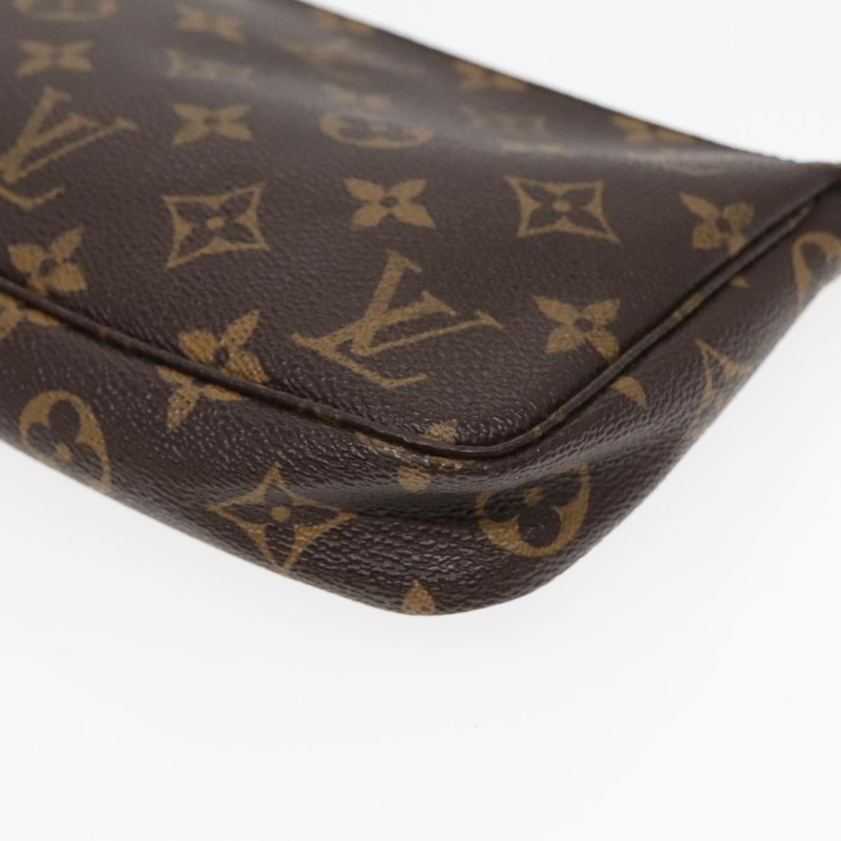 LOUIS VUITTON Monogram Pochette Accessoires Pouch M51980 LV Auth 92894