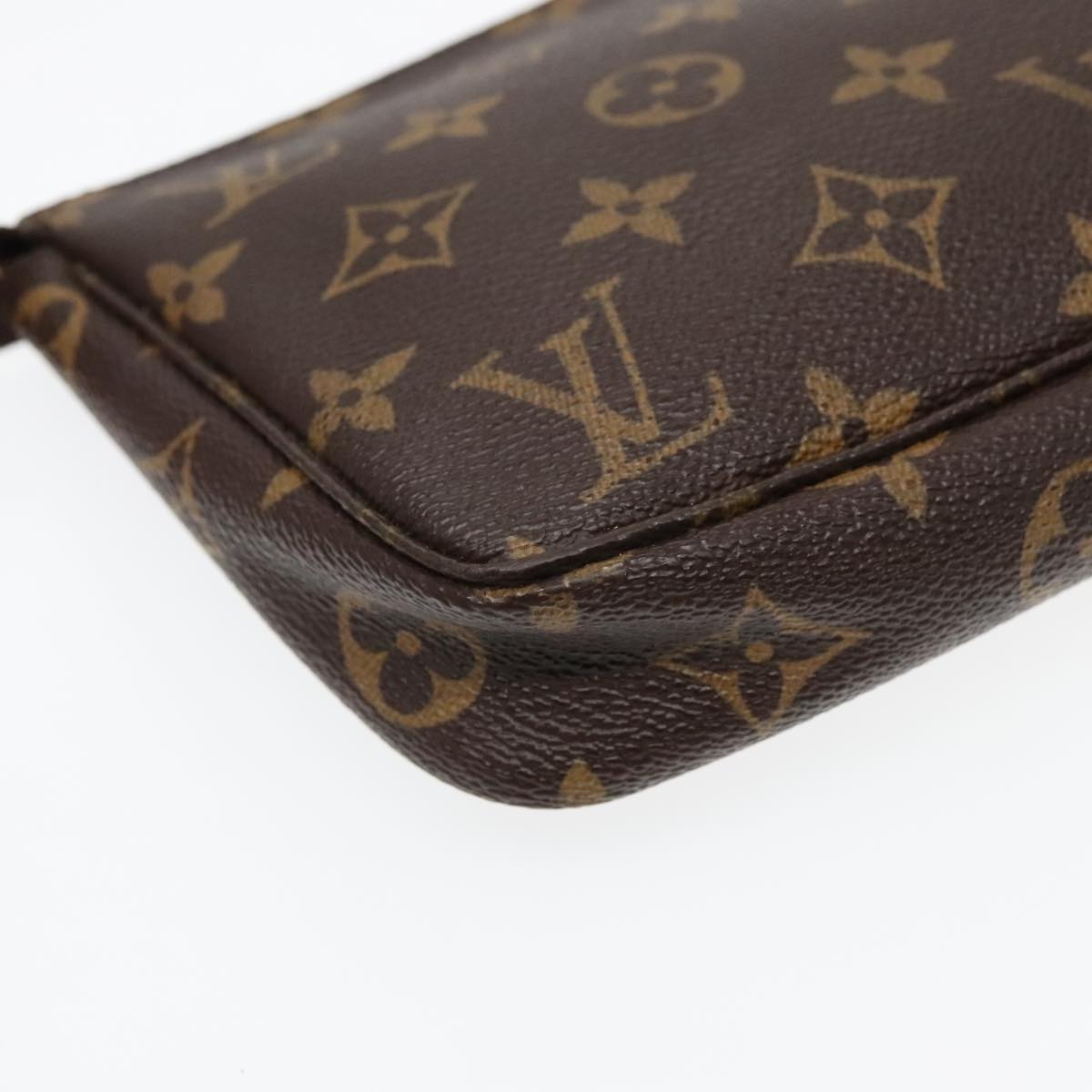 LOUIS VUITTON Monogram Pochette Accessoires Pouch M51980 LV Auth 92894