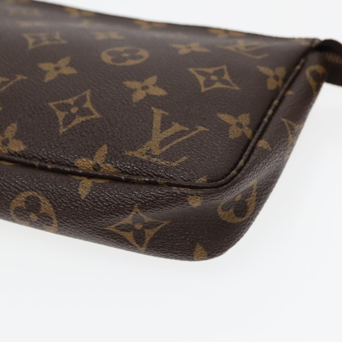 LOUIS VUITTON Monogram Pochette Accessoires Pouch M51980 LV Auth 92894