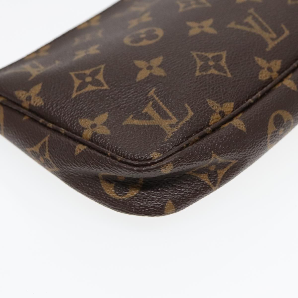 LOUIS VUITTON Monogram Pochette Accessoires Pouch M51980 LV Auth 92894