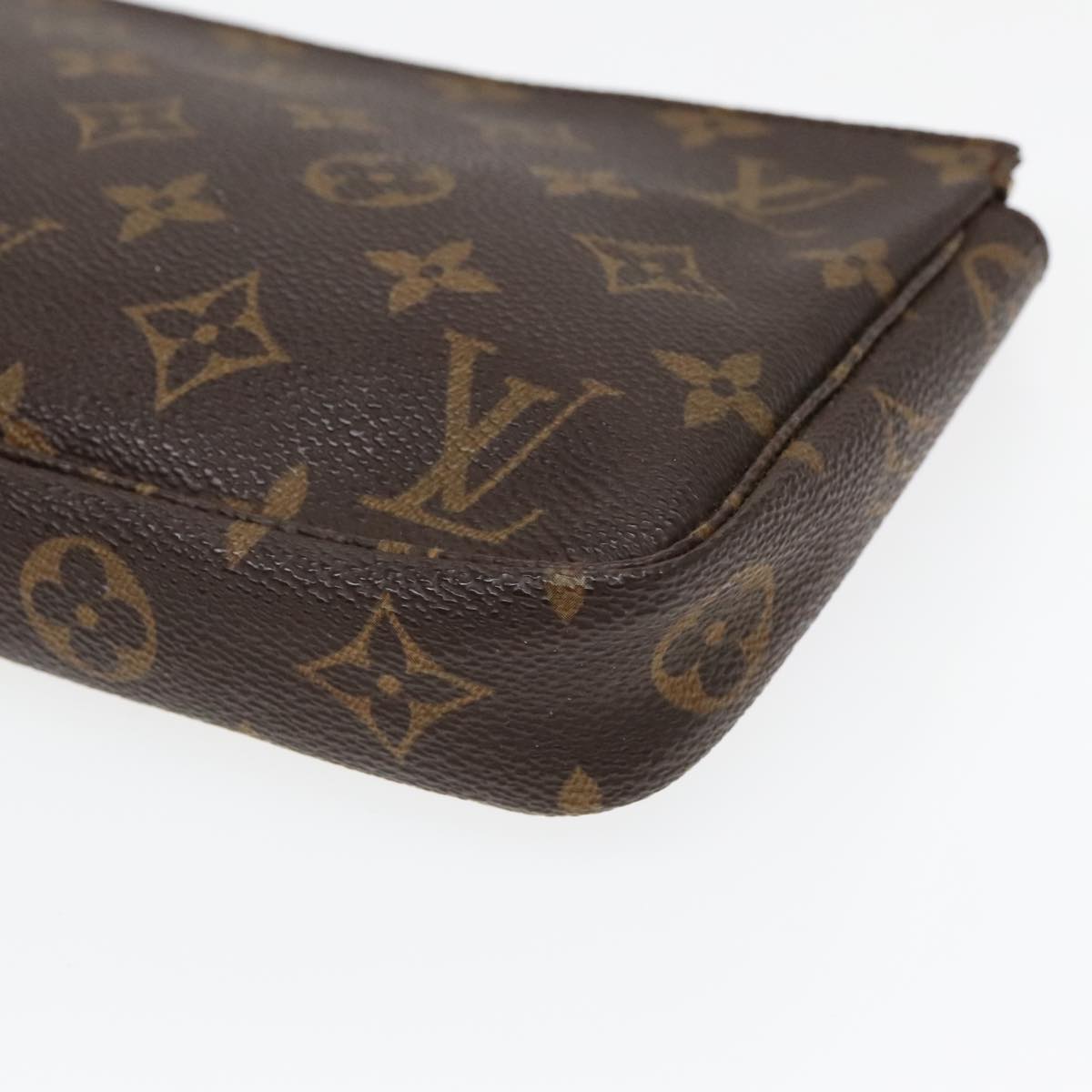 LOUIS VUITTON Monogram Pochette Accessoires Pouch M51980 LV Auth 92895