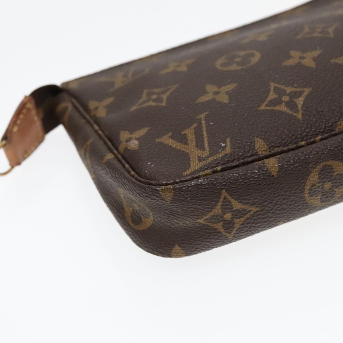 LOUIS VUITTON Monogram Pochette Accessoires Pouch M51980 LV Auth 92895