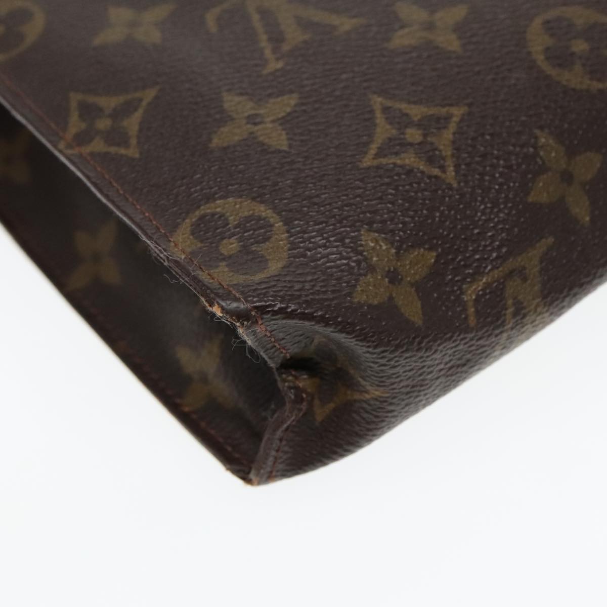 LOUIS VUITTON Monogram Poche Toilette 26 Pouch M47542 LV Auth 92897