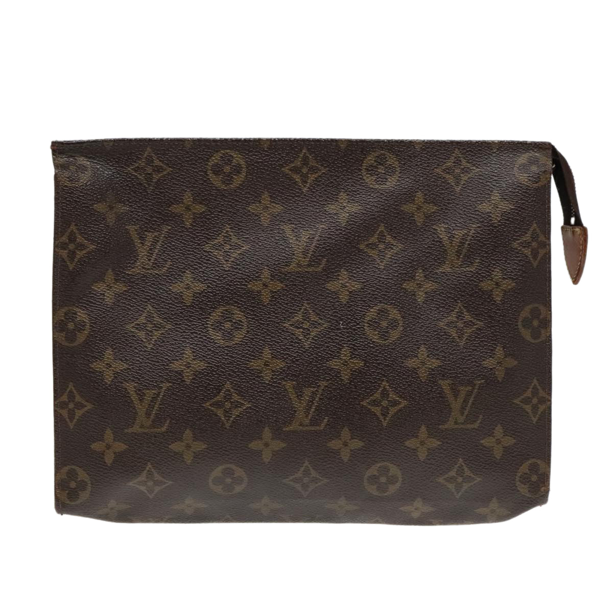 LOUIS VUITTON Monogram Poche Toilette 26 Pouch M47542 LV Auth 92897