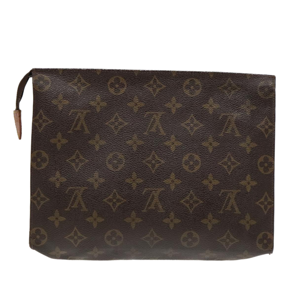 LOUIS VUITTON Monogram Poche Toilette 26 Pouch M47542 LV Auth 92897