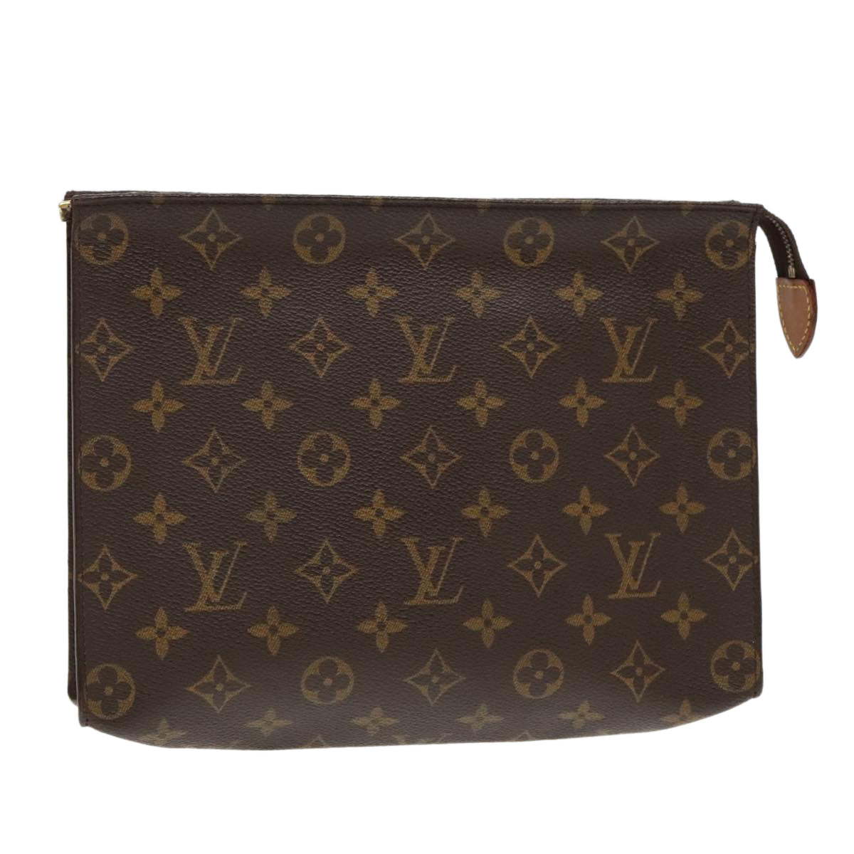 LOUIS VUITTON Monogram Poche Toilette 26 Pouch M47542 LV Auth 92898