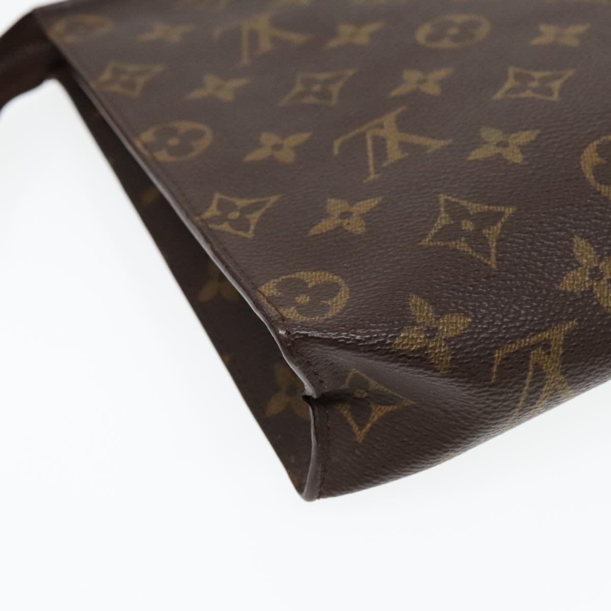 LOUIS VUITTON Monogram Poche Toilette 26 Pouch M47542 LV Auth 92898