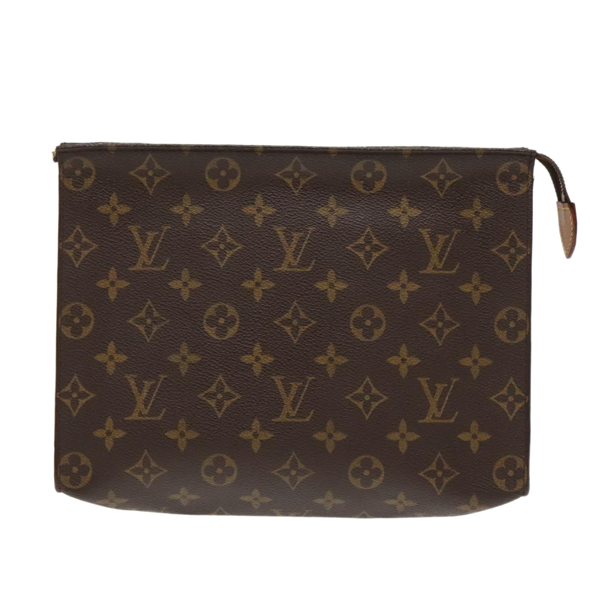 LOUIS VUITTON Monogram Poche Toilette 26 Pouch M47542 LV Auth 92898