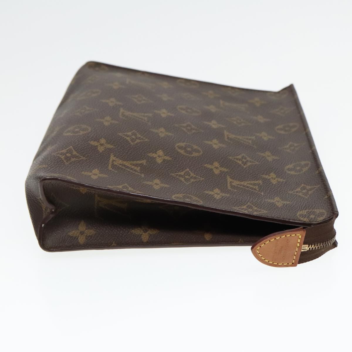 LOUIS VUITTON Monogram Poche Toilette 26 Pouch M47542 LV Auth 92898