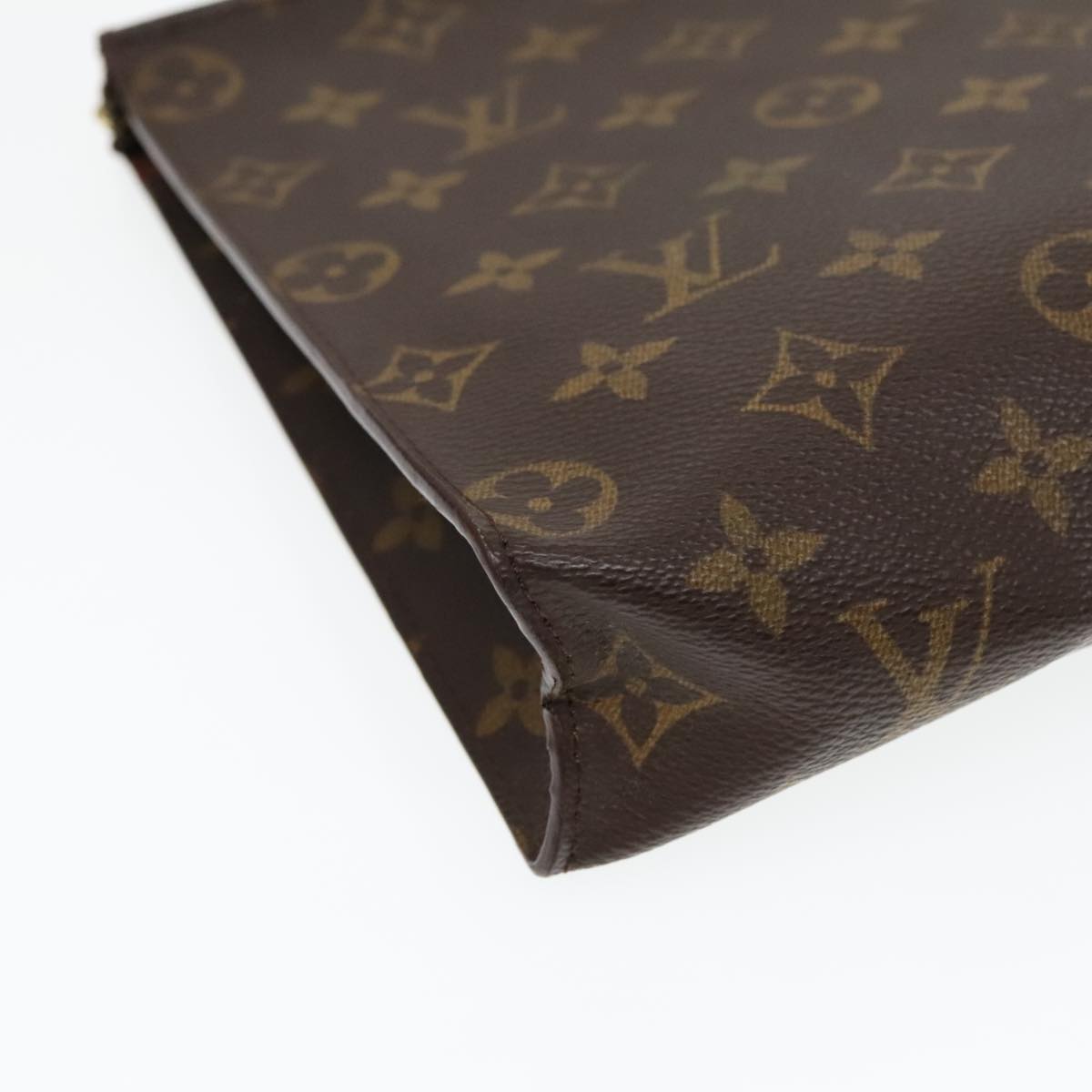 LOUIS VUITTON Monogram Poche Toilette 26 Pouch M47542 LV Auth 92898