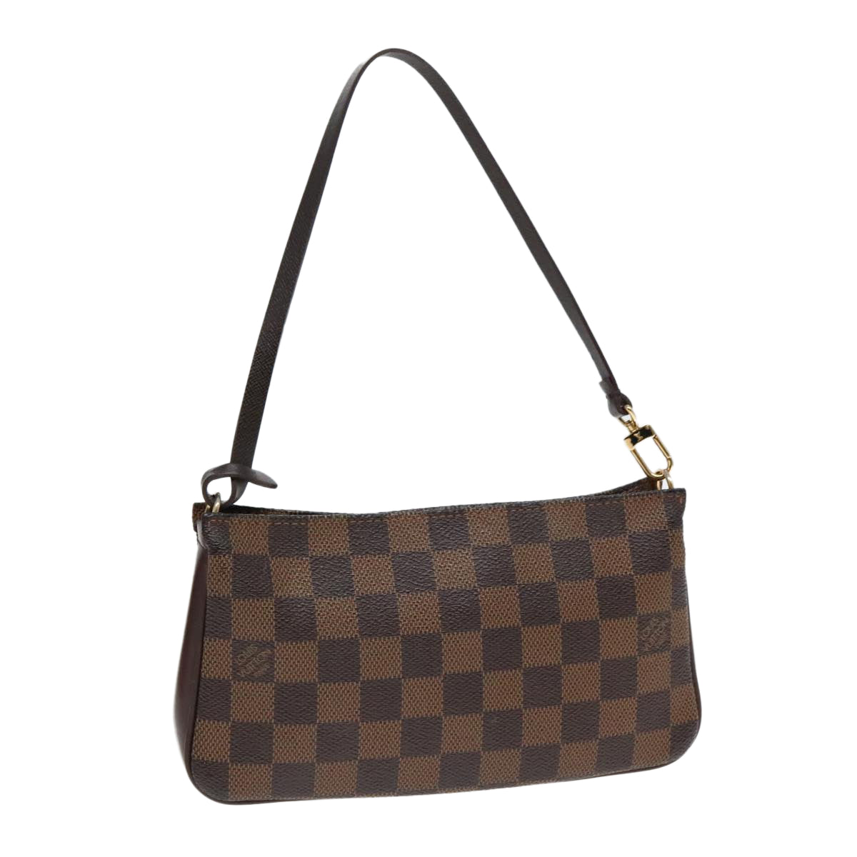 LOUIS VUITTON Damier Ebene Navona Accessory Pouch N51983 LV Auth 92903