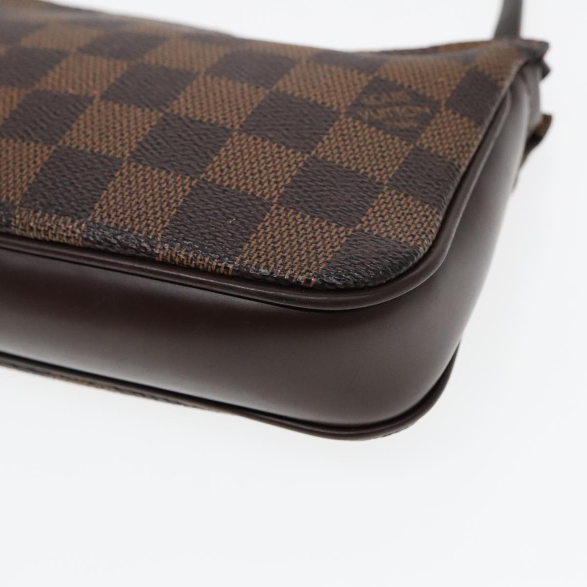 LOUIS VUITTON Damier Ebene Navona Accessory Pouch N51983 LV Auth 92903