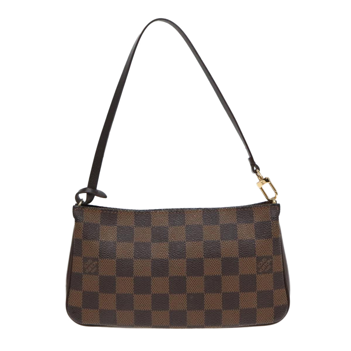 LOUIS VUITTON Damier Ebene Navona Accessory Pouch N51983 LV Auth 92903