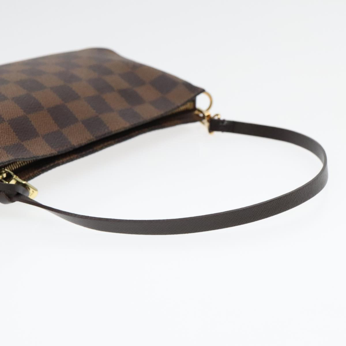 LOUIS VUITTON Damier Ebene Navona Accessory Pouch N51983 LV Auth 92903