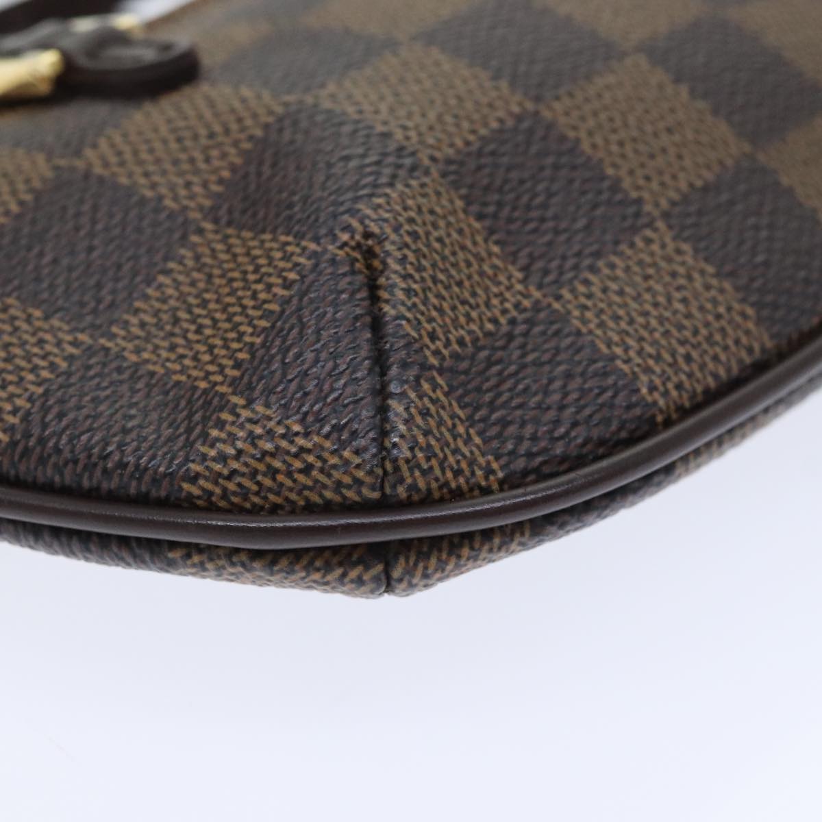 LOUIS VUITTON Damier Ebene Manosque GM Accessory Pouch N51120 LV Auth 92904