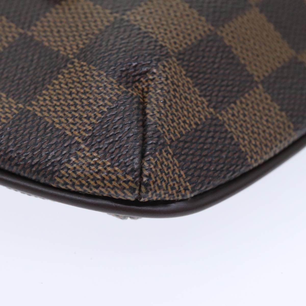 LOUIS VUITTON Damier Ebene Manosque GM Accessory Pouch N51120 LV Auth 92904