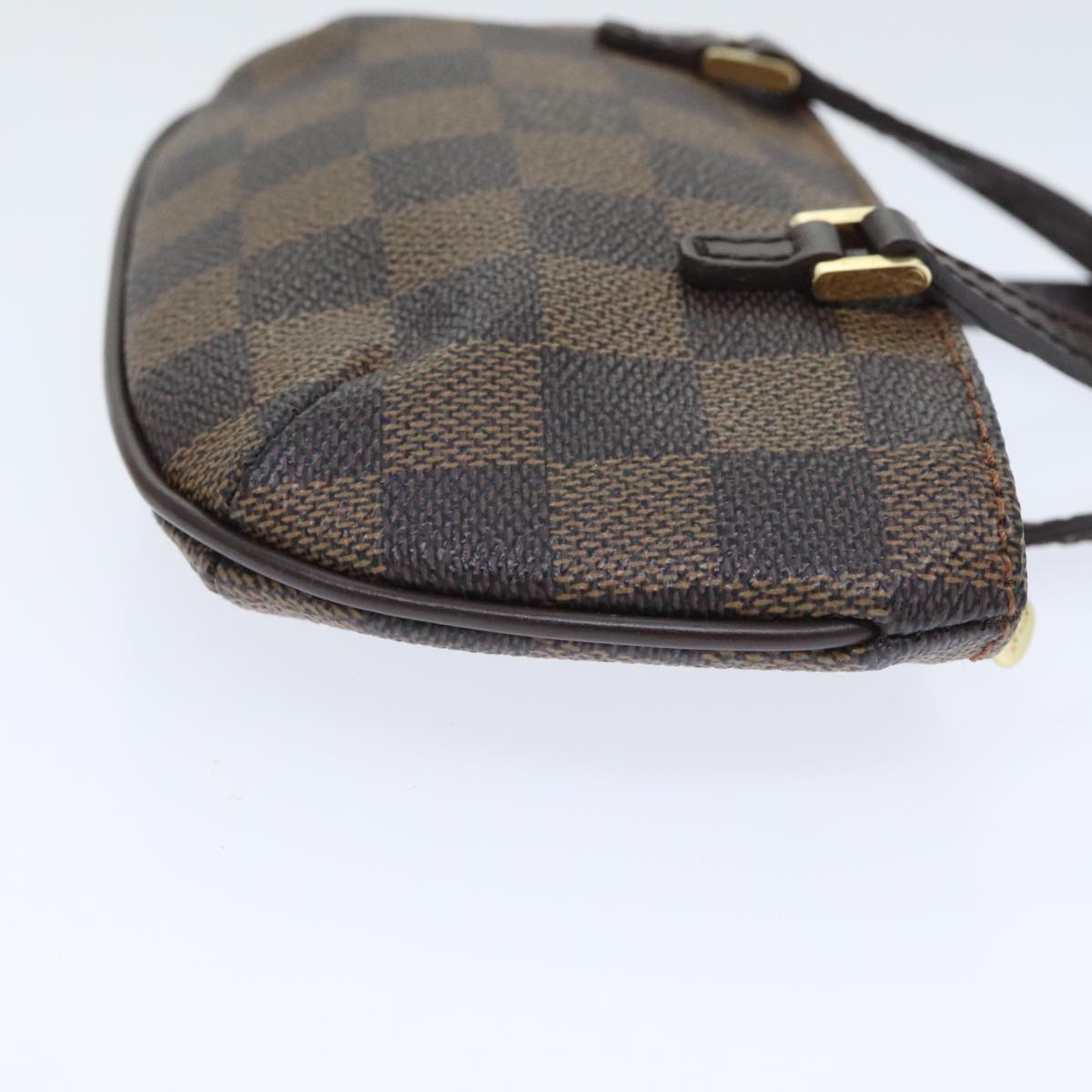 LOUIS VUITTON Damier Ebene Manosque GM Accessory Pouch N51120 LV Auth 92904