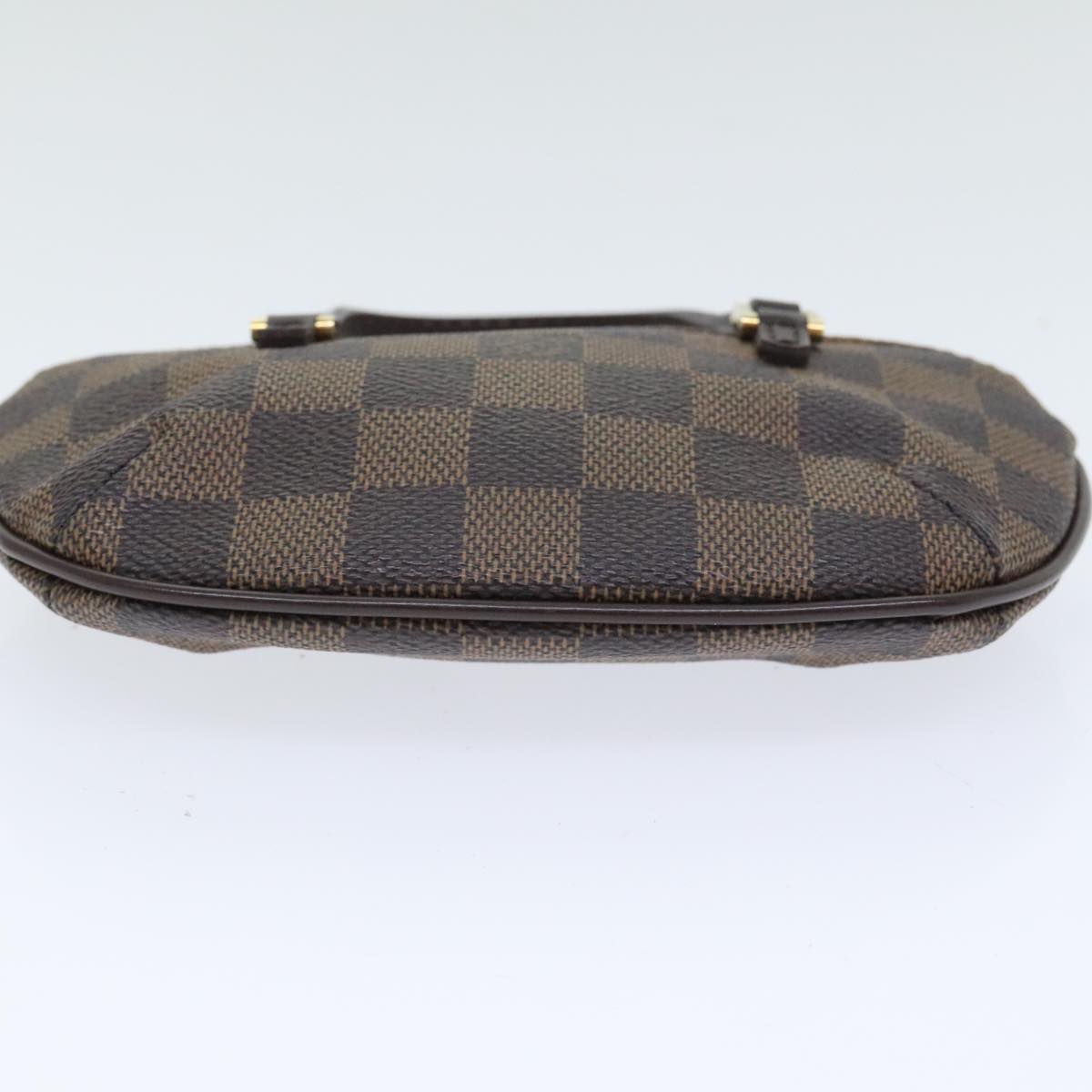 LOUIS VUITTON Damier Ebene Manosque GM Accessory Pouch N51120 LV Auth 92904