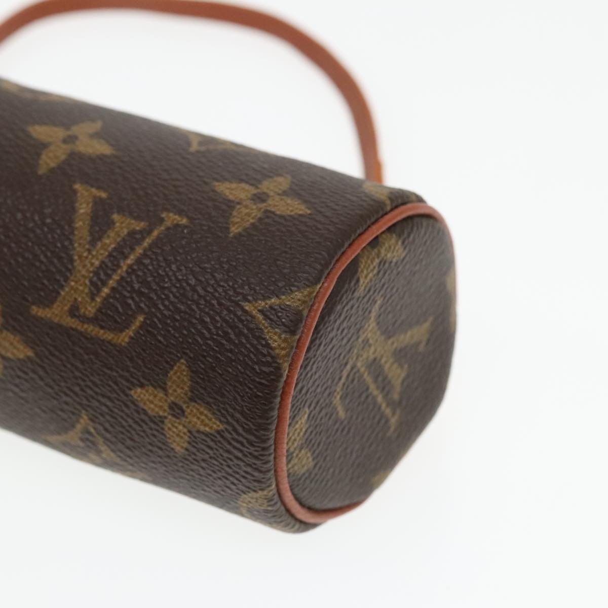 LOUIS VUITTON Monogram Papillon Pouch LV Auth 92905