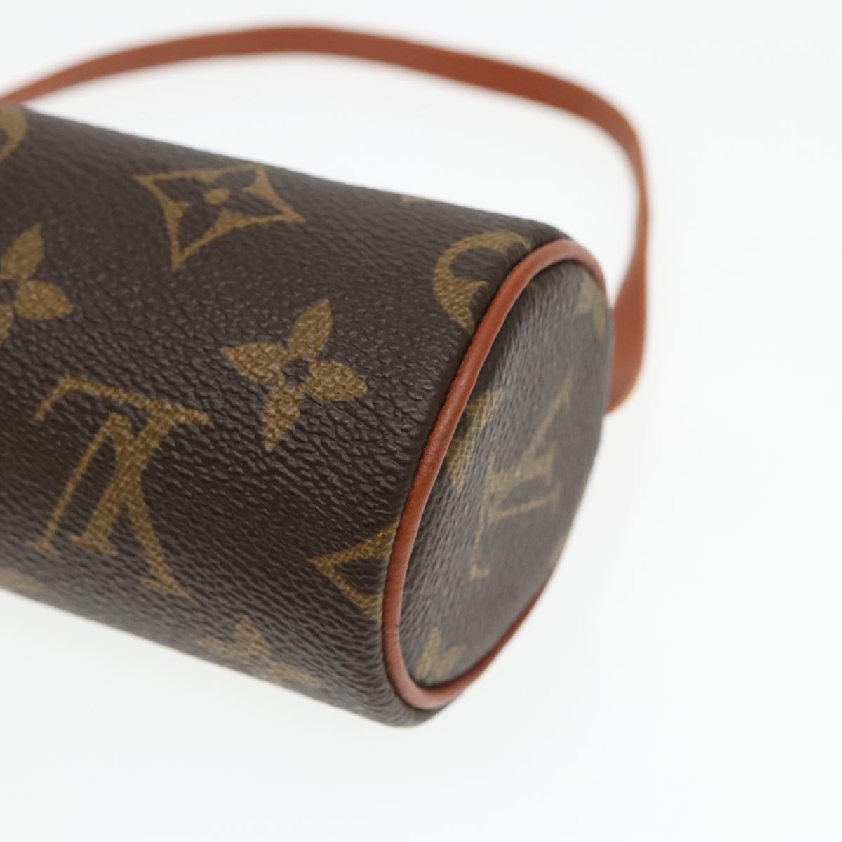 LOUIS VUITTON Monogram Papillon Pouch LV Auth 92905