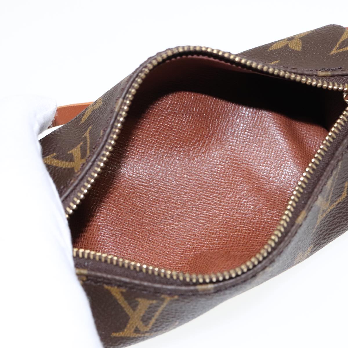 LOUIS VUITTON Monogram Papillon Pouch LV Auth 92905