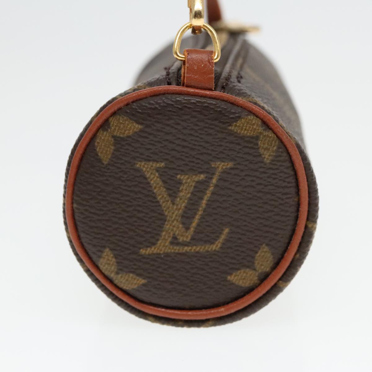 LOUIS VUITTON Monogram Papillon Pouch LV Auth 92905