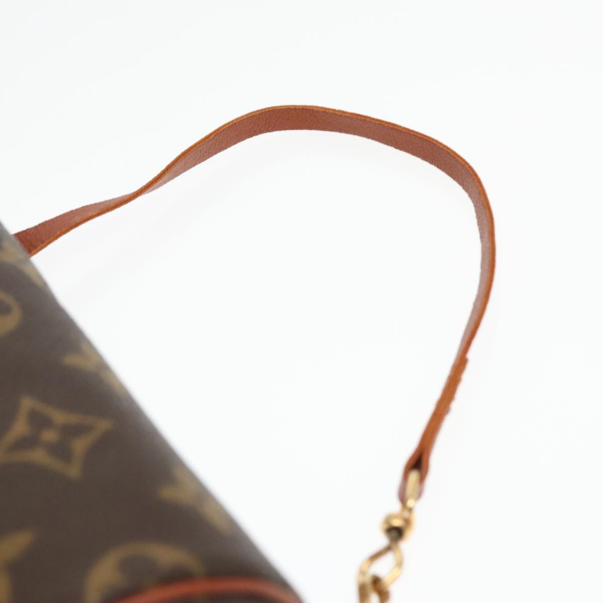 LOUIS VUITTON Monogram Papillon Pouch LV Auth 92905