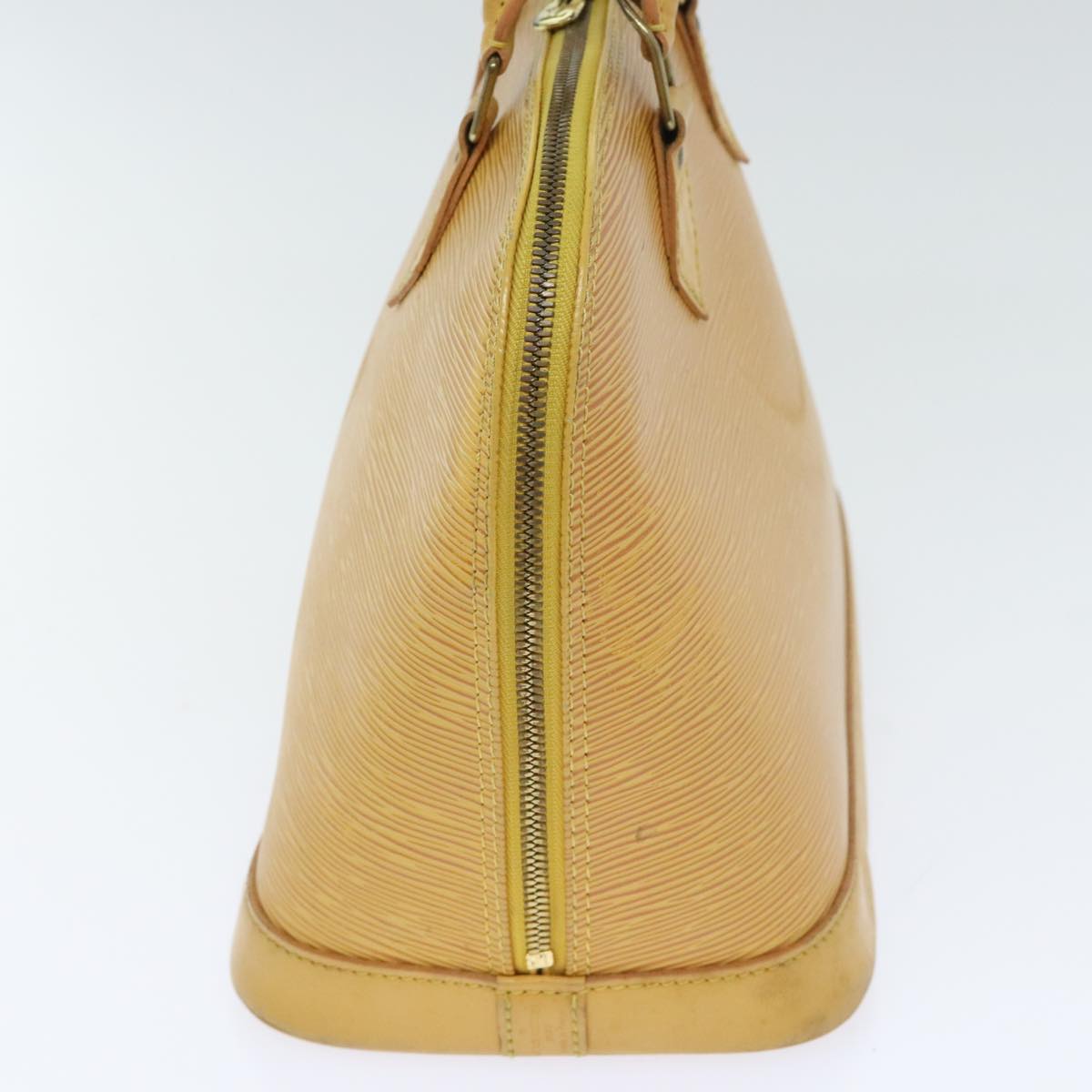 LOUIS VUITTON Epi Alma Hand Bag Yellow M52149 LV Auth 92946