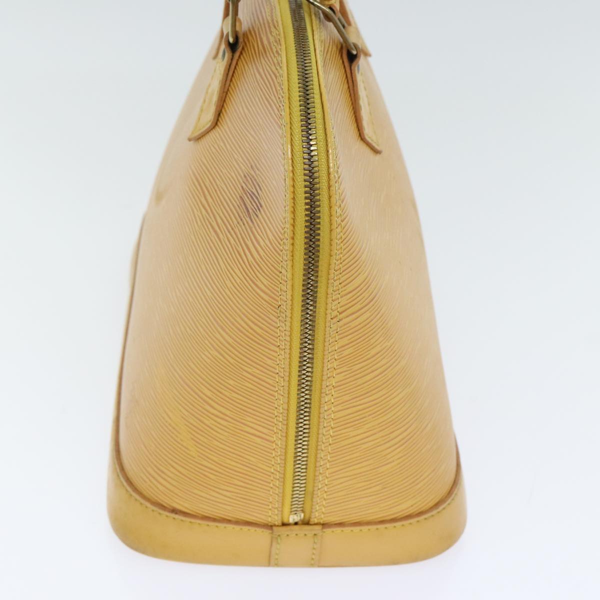 LOUIS VUITTON Epi Alma Hand Bag Yellow M52149 LV Auth 92946