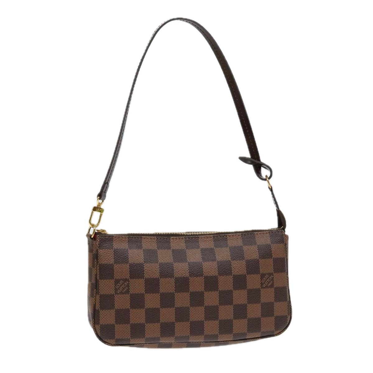 LOUIS VUITTON Damier Ebene Pochette Accessoires Pouch N41206 LV Auth 92985A