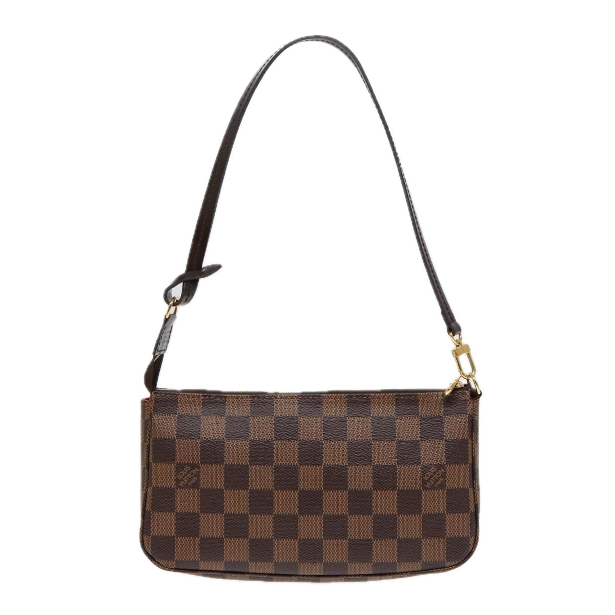 LOUIS VUITTON Damier Ebene Pochette Accessoires Pouch N41206 LV Auth 92985A