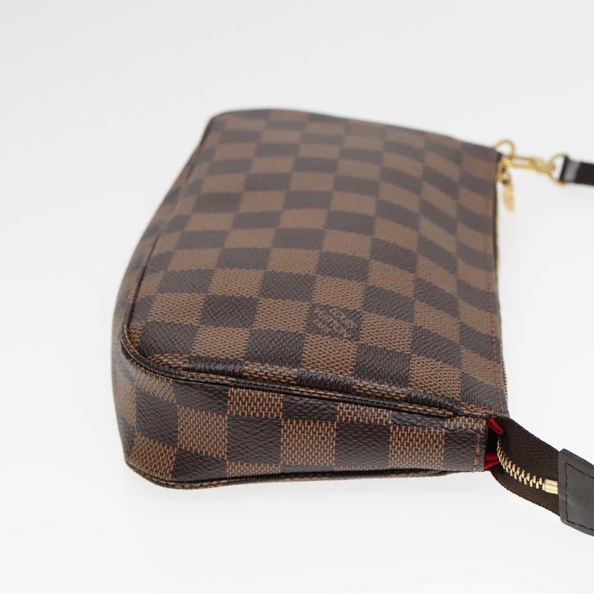 LOUIS VUITTON Damier Ebene Pochette Accessoires Pouch N41206 LV Auth 92985A