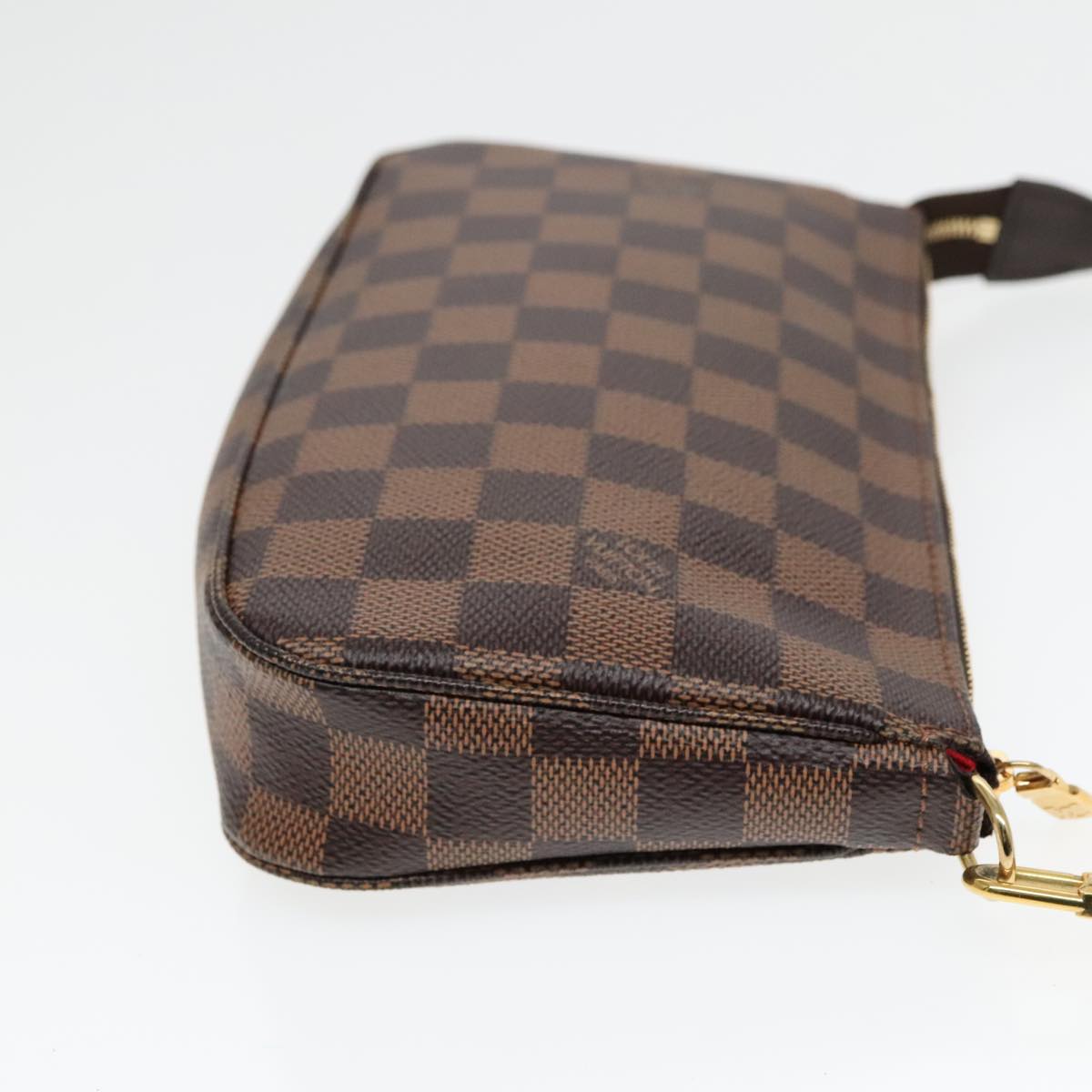 LOUIS VUITTON Damier Ebene Pochette Accessoires Pouch N41206 LV Auth 92985A