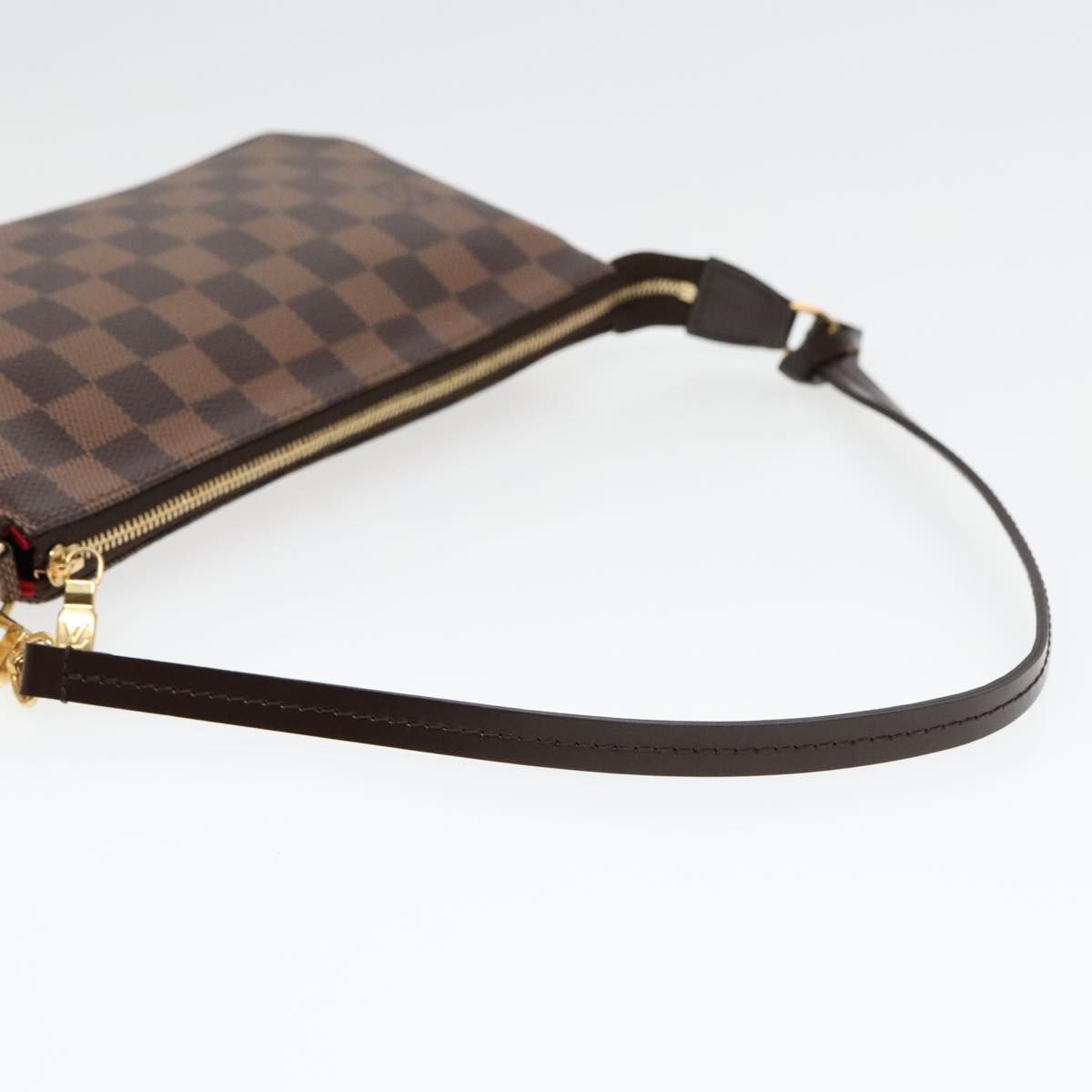 LOUIS VUITTON Damier Ebene Pochette Accessoires Pouch N41206 LV Auth 92985A