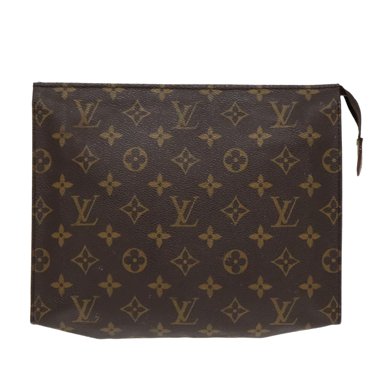 LOUIS VUITTON Monogram Poche Toilette 26 Pouch M47542 LV Auth 93003