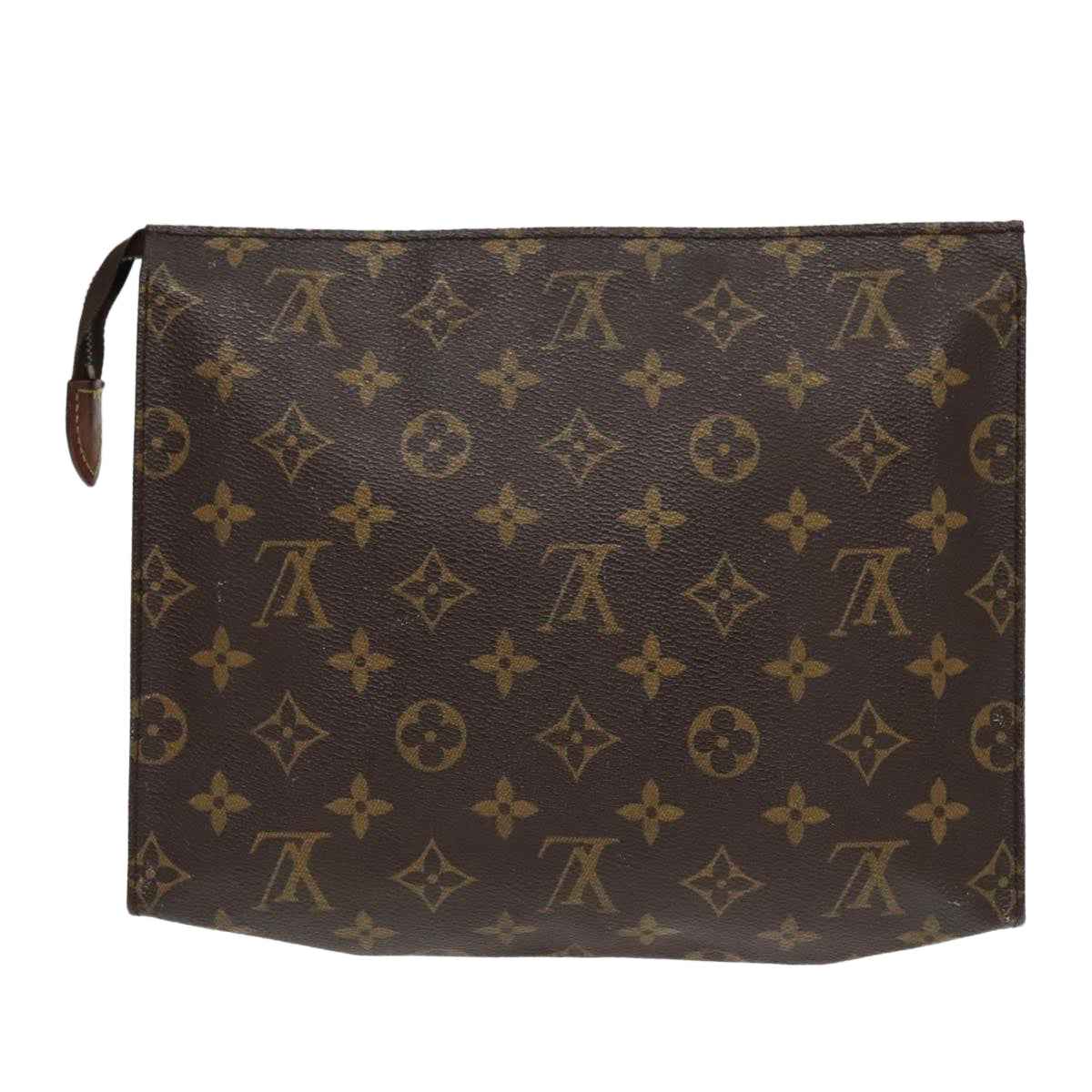 LOUIS VUITTON Monogram Poche Toilette 26 Pouch M47542 LV Auth 93003