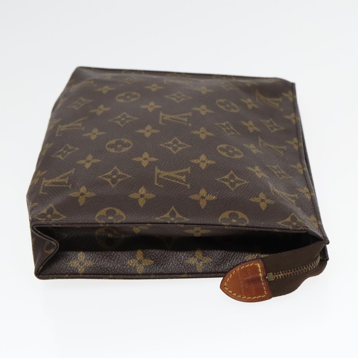 LOUIS VUITTON Monogram Poche Toilette 26 Pouch M47542 LV Auth 93003