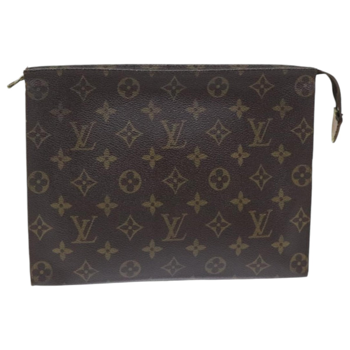 LOUIS VUITTON Monogram Poche Toilette 26 Pouch M47542 LV Auth 93006