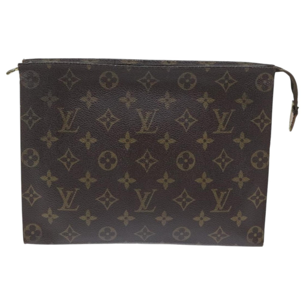 LOUIS VUITTON Monogram Poche Toilette 26 Pouch M47542 LV Auth 93006