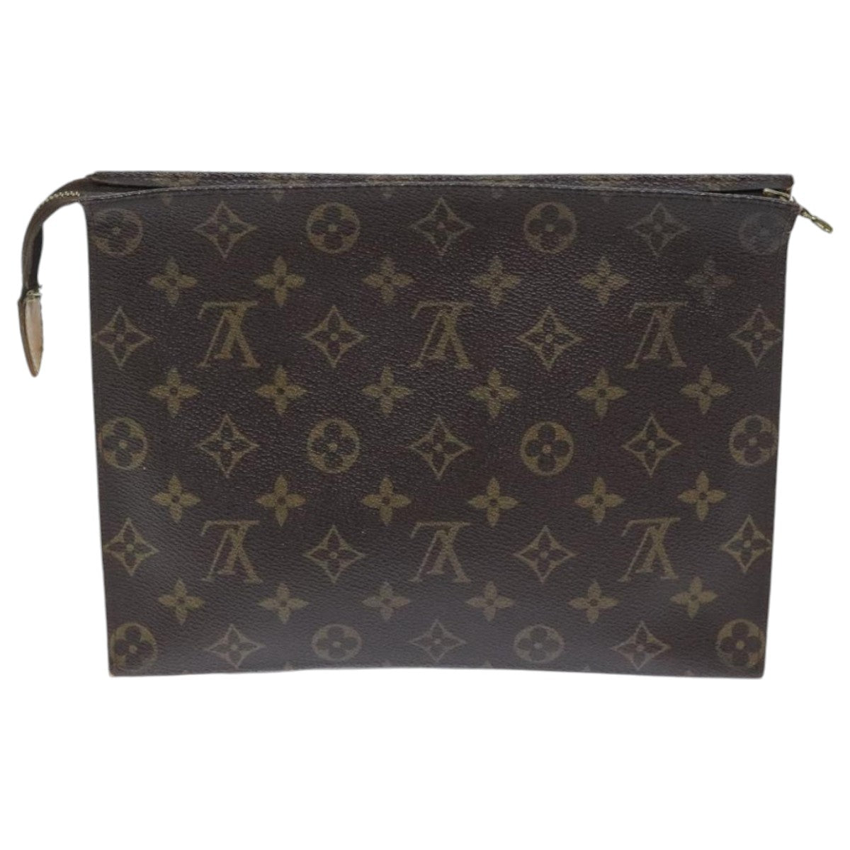 LOUIS VUITTON Monogram Poche Toilette 26 Pouch M47542 LV Auth 93006